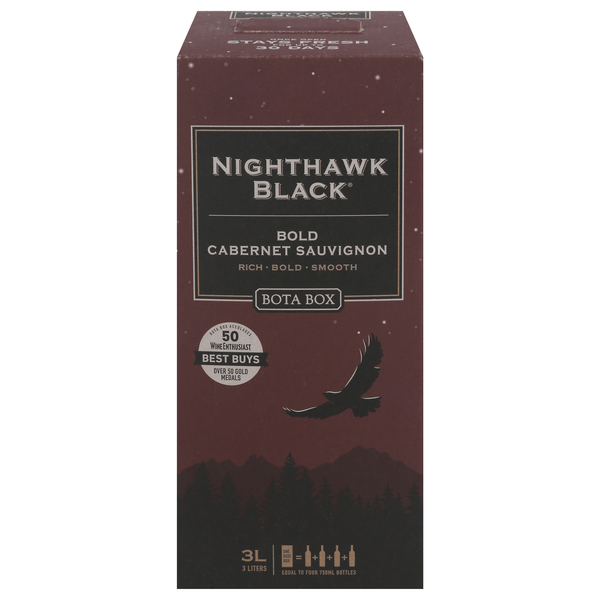 Save on Bota Box Nighthawk Black Bold Sauvignon Wine Order Online Delivery Food Lion