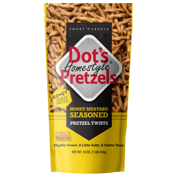 Save on Dot's Homestyle Pretzels Twists Honey Mustard Seasoned Order
