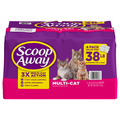 Scoop Away Clumping Meadow Fresh Scent Multi-Cat Litter - 4 ct