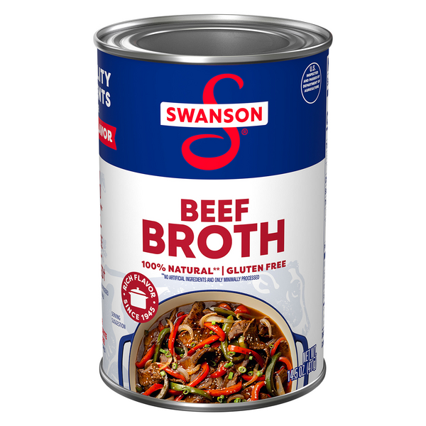 Swanson 100% Natural Gluten Free Beef Broth