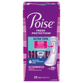 Poise Fresh Protection Ultra Thin Incontinence Pads Size 7