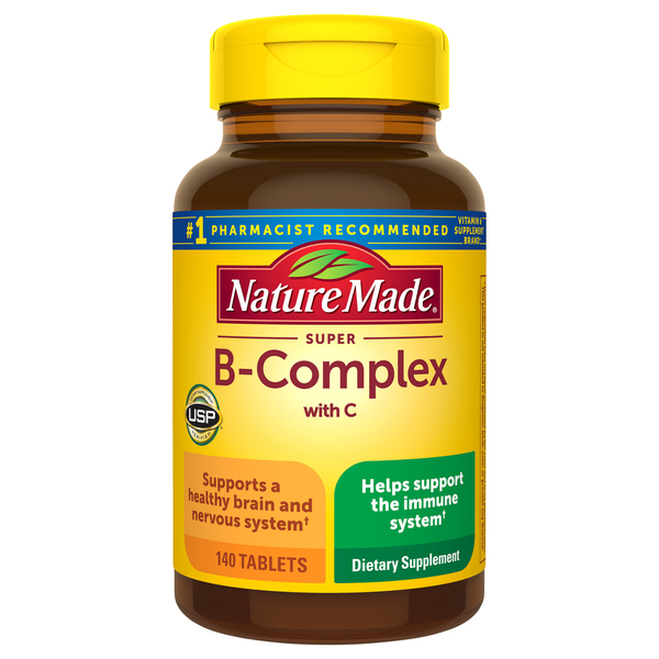 Save on Nature Made Super B-Complex with Vitamin C Dietary Supplement ...