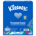 Kleenex Trusted Care Facial Tissues 2-Ply White 160 ct ea - 3 pk