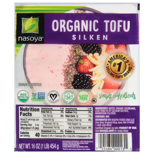 Nasoya Organic Silken Tofu