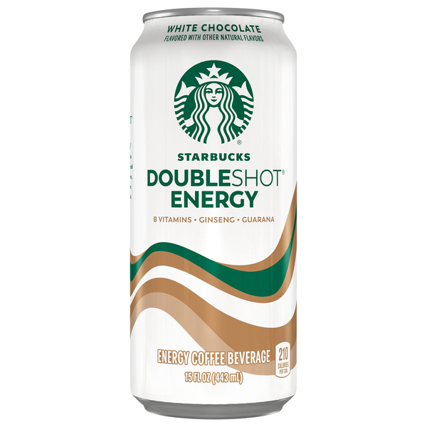 Starbucks Doubleshot White Chocolate Energy Coffee Beverage