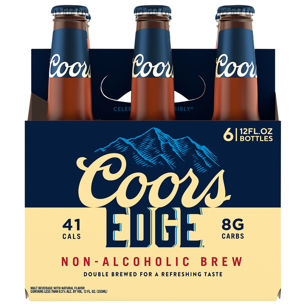 Save on Coors NonAlcoholic Beer 6 pk Order Online Delivery Food Lion