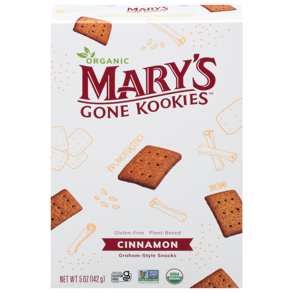 Save on Mary's Gone Kookies GrahamStyle Snacks Cinnamon Organic Order