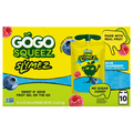 GoGo squeeZ Slymez No Sugar Added Blue Raspberry Fruit Gel Pouches - 10 ct