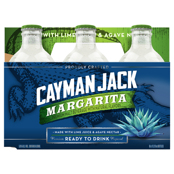 Cayman Jack Margarita Cocktail - 6 pk