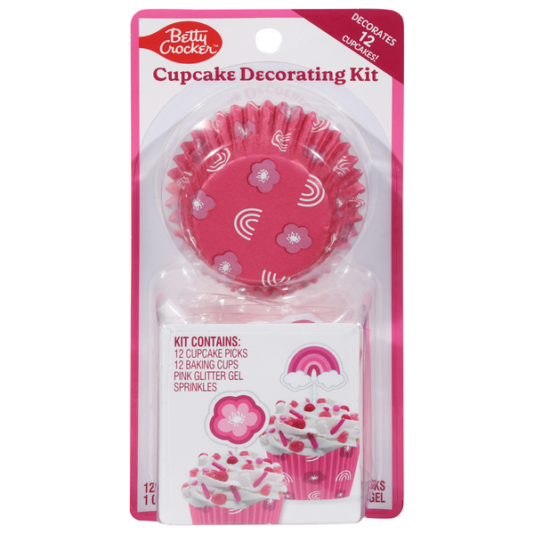 Betty Crocker Pink Cupcake Decorating Kit