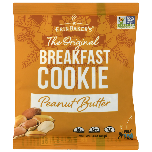 Save on Erin Baker's Breakfast Cookie Peanut Butter Order Online