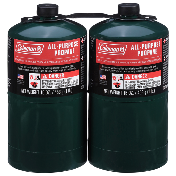Coleman All-Purpose Propane - 2 ct