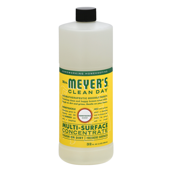 Mrs. Meyer's Clean Day Multi-Surface Concentrate Cleaner Honeysuckle Scent