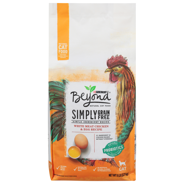 Save on Beyond Simply Grain Free Dry Cat Food White Meat Chicken & Egg Natural Order Online