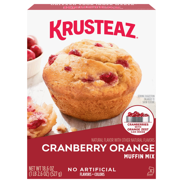 Krusteaz Cranberry Orange Muffin Mix