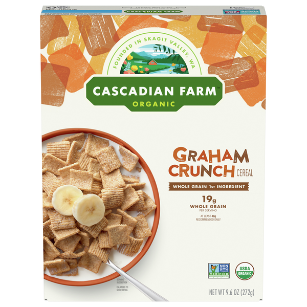 Cascadian Farm Organic Graham Crunch Whole Grain Cereal