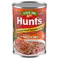 Hunt's Premium Seasoned Diced Tomatoes in Sauce Original for Mild Chili
