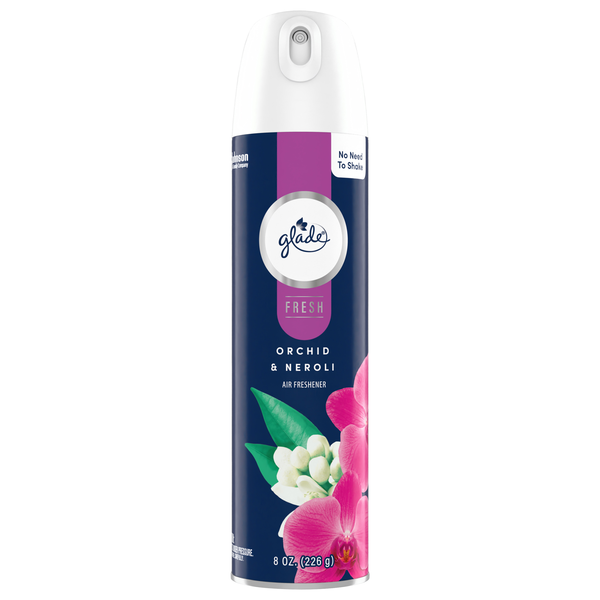 Glade Fresh Orchid & Neroli Scented Air Freshener Spray