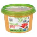 Nature's Promise Organic Gluten Free Roasted Red Pepper Hummus w/Topping