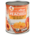 Our Brand Sliced Yellow Cling Peaches in Juice