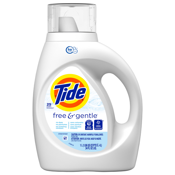 Save on tide free gentle liquid laundry detergent order online