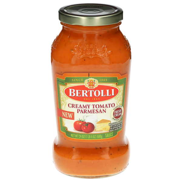 Bertolli Creamy Tomato Parmesan Pasta Sauce
