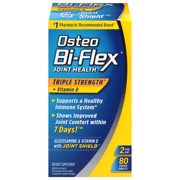 Osteo Bi-Flex Glucosamine Chondroitin MSM 5-Loxin Triple Strength Caplets