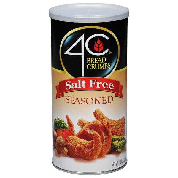 4C Salt Free Seasoned Bread Crumbs