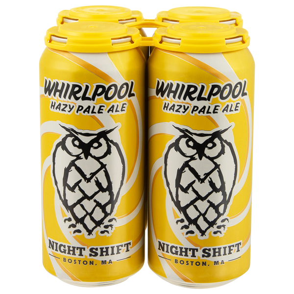 Night Shift Whirlpool Hazy Pale Ale Beer - 4 pk