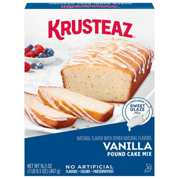 Krusteaz Vanilla Pound Cake Mix