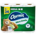 Charmin Ultra Gentle Mega Roll 2-Ply Toilet Paper - 9 ct