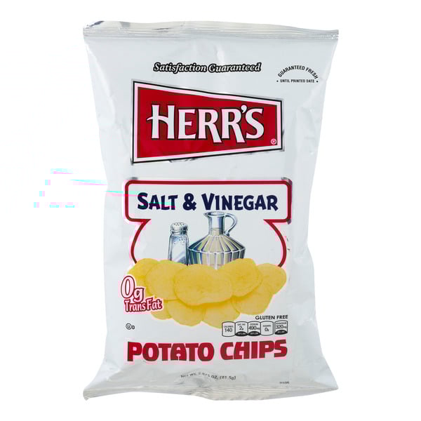 Herr's Gluten Free Salt & Vinegar Potato Chips