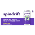 Spindrift Grapeade Sparkling Water - 8 pk
