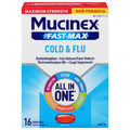 Mucinex Fast Max Maximum Strength Cold & Flu Liquid Gels