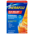 Theraflu Max Strength Multi-Symptom Flu Relief Honey Lemon Packets