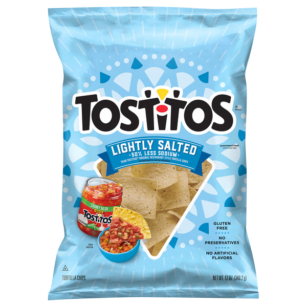 Tostitos Gluten Free Lightly Salted Tortilla Chips