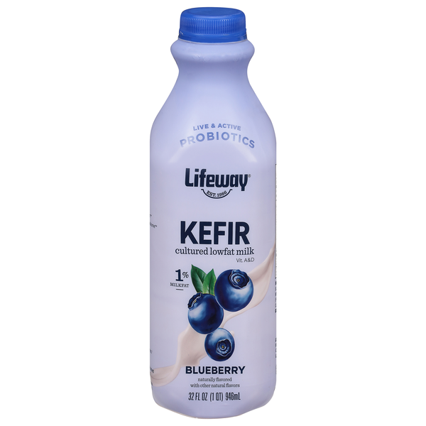 Lifeway Probiotic Low Fat Blueberry Kefir
