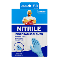 Mr. Clean Disposable Nitrile Gloves Latex Free