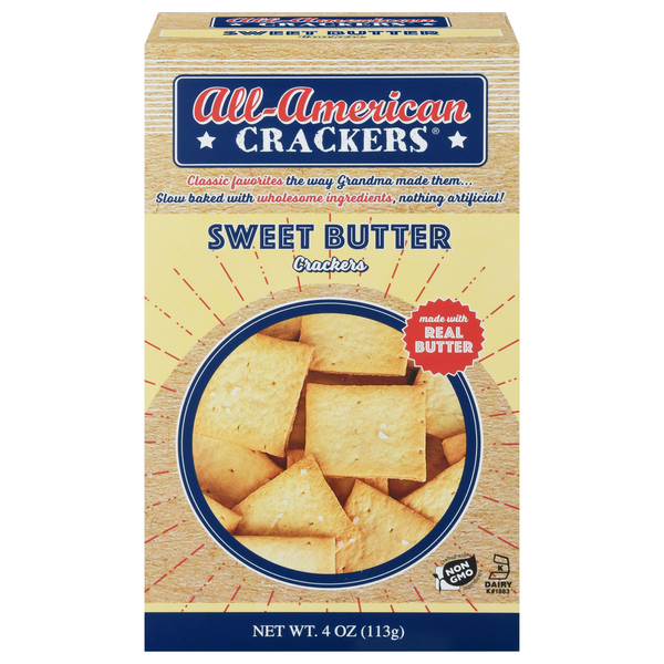 Save on AllAmerican Crackers Sweet Butter Order Online Delivery Giant