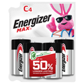 Energizer Max + Powerseal Batteries Size C