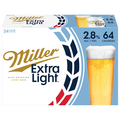 Miller 64 Extra Light Beer - 24 pk