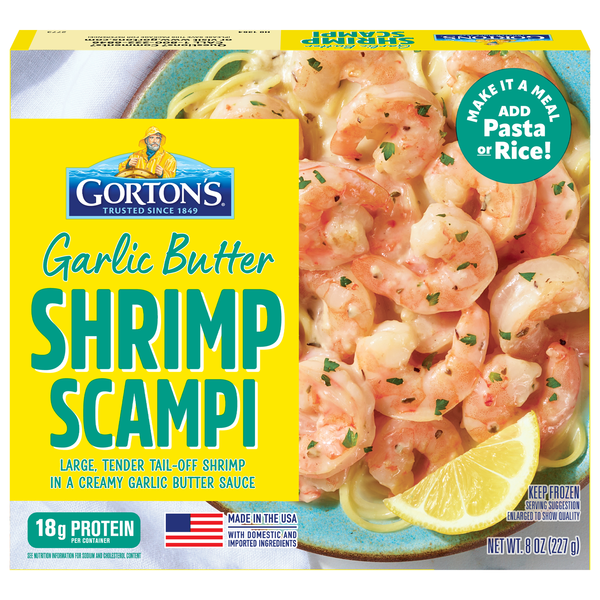 Gorton's Garlic Butter Shrimp Scampi Frozen Meal
