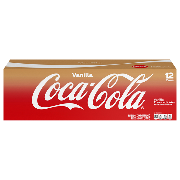 Coca-Cola Vanilla Soda - 12 pk