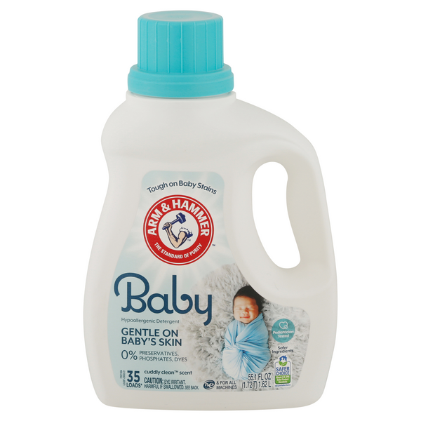 Save on Arm & Hammer Baby Hypoallergenic Laundry Detergent Cuddly Clean