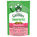 Feline GREENIES SMARTBITES Skin & Fur Health Salmon Flavor Cat Treats