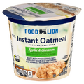Food Lion Apples & Cinnamon Instant Oatmeal