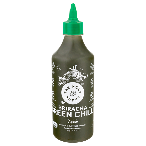 The Holy Sauce Hot Green Chili Sriracha Sauce