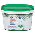 Hannaford Advance Clean Triple Action Dishwasher Detergent Packs - 43 ct
