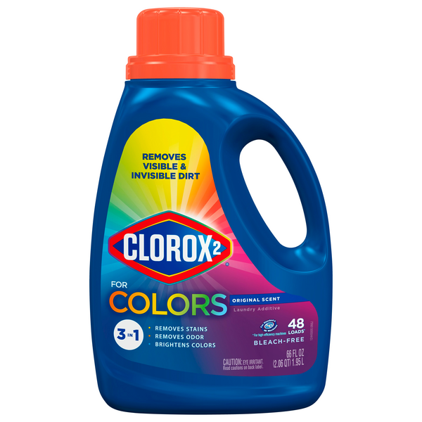 Save on Clorox 2 Stain Remover & Color Booster Liquid Original Scent Order Online Delivery