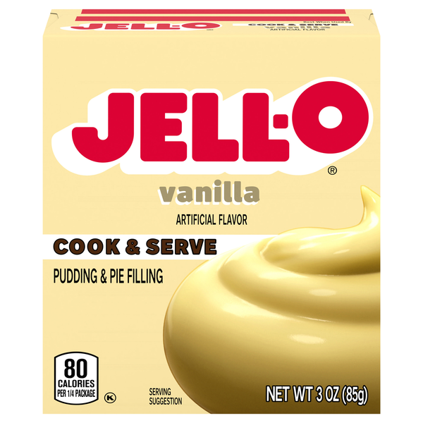 Jell-O Cook & Serve Vanilla Pudding & Pie Filling